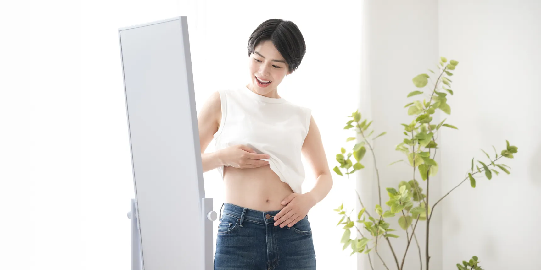 ダイエットに成功した女性